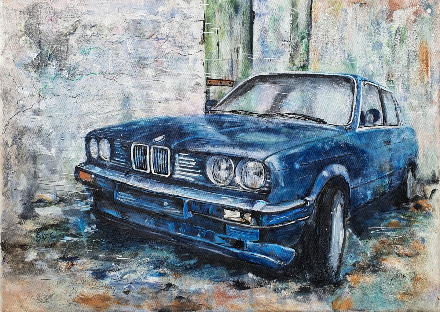 Como Desenhar e Colorir um Carro: Aula para Iniciantes (BMW E30) 