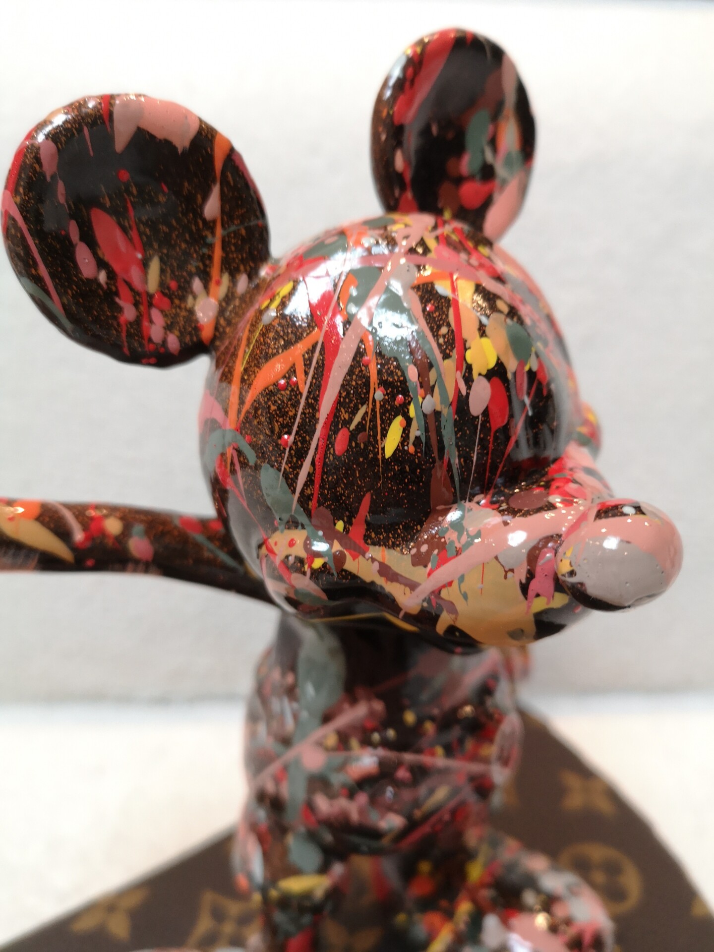 Louis Vuitton X Mickey Mouse; Welcome, Sculpture by Brother X