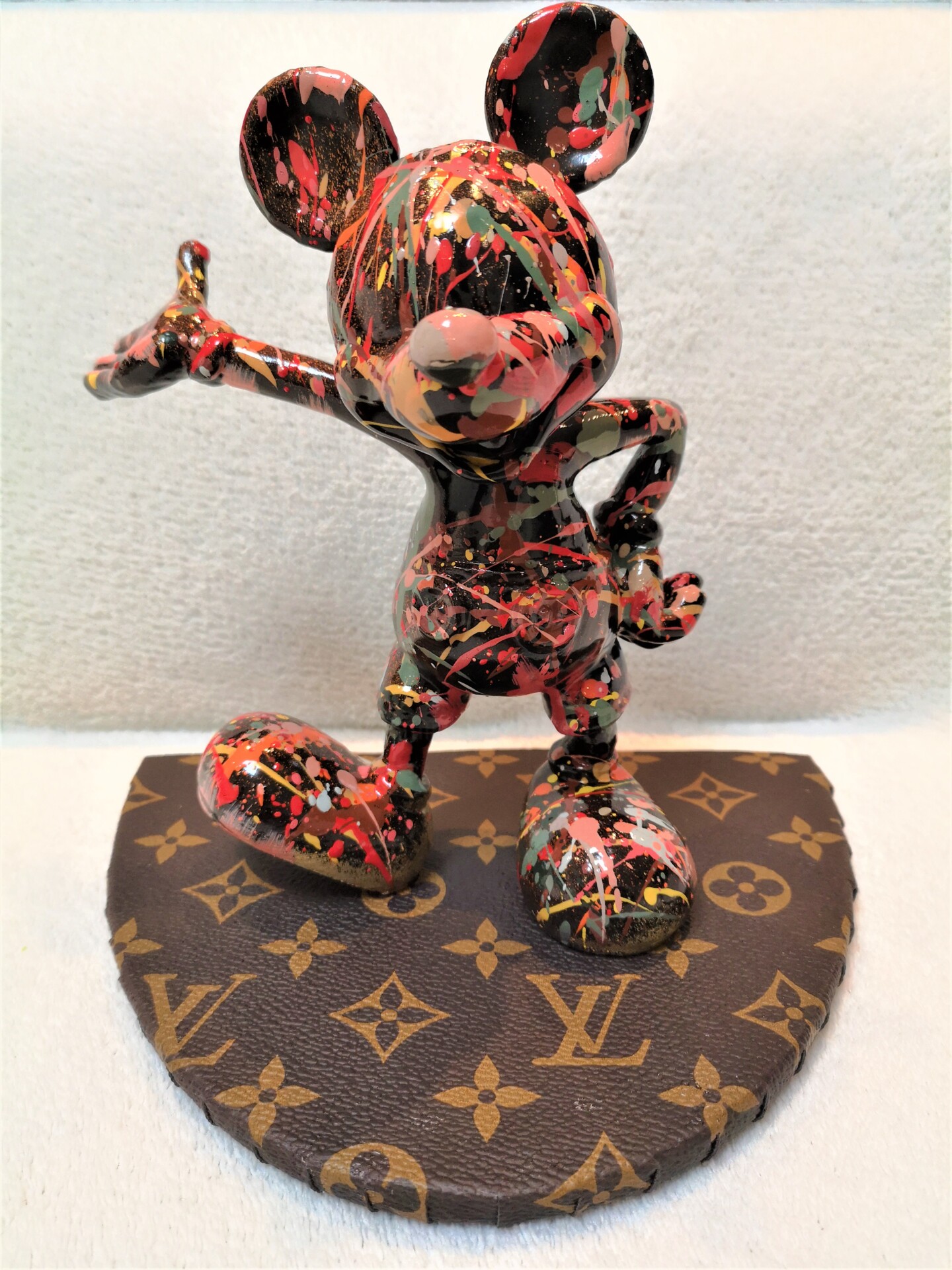 Louis Vuitton X Mickey Mouse; Welcome, Sculpture by Brother X