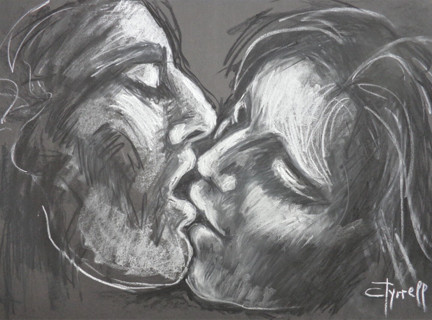 Lovers Art Sketch Black And White Romantic Sketch Couple In Love Drawing  Charcoal Drawing Lovers Drawing handmade AlinaLoukaArt