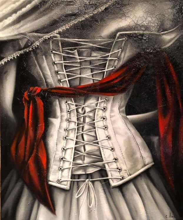 corset médiéval femme