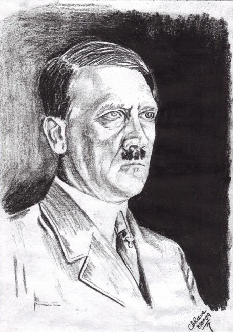 Hitler, Desenho por Cbreeve | Artmajeur