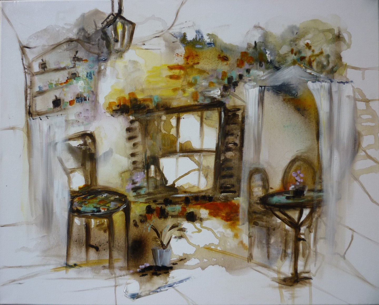 Ombre et lumière Peinture par Christelle Veron Cherbonnier Artmajeur