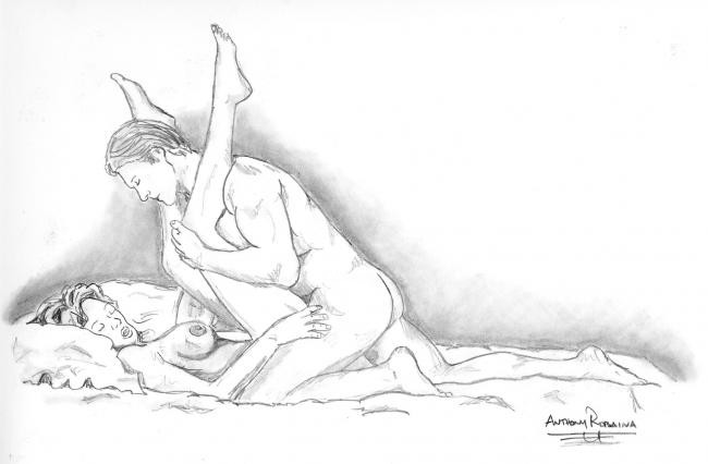 Manandwoman003.Jpg, Drawing by Creations Of A.R.T. Artmajeur.