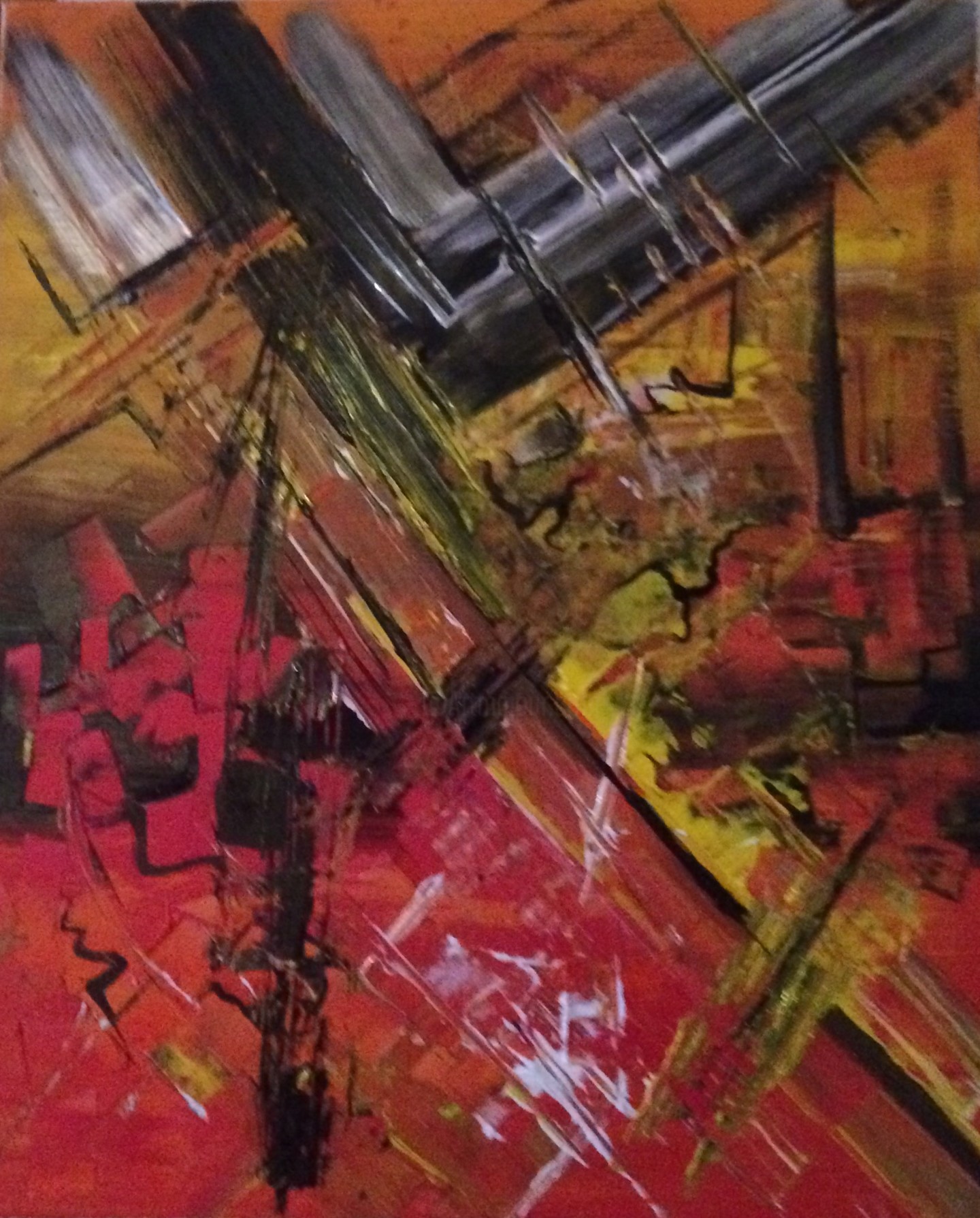 Dangerous, Painting by Lrog Artmajeur