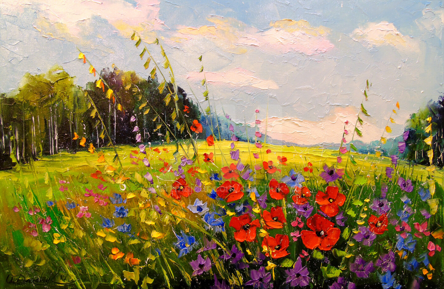 Summer,Summer, Painting by Olha Artmajeur
