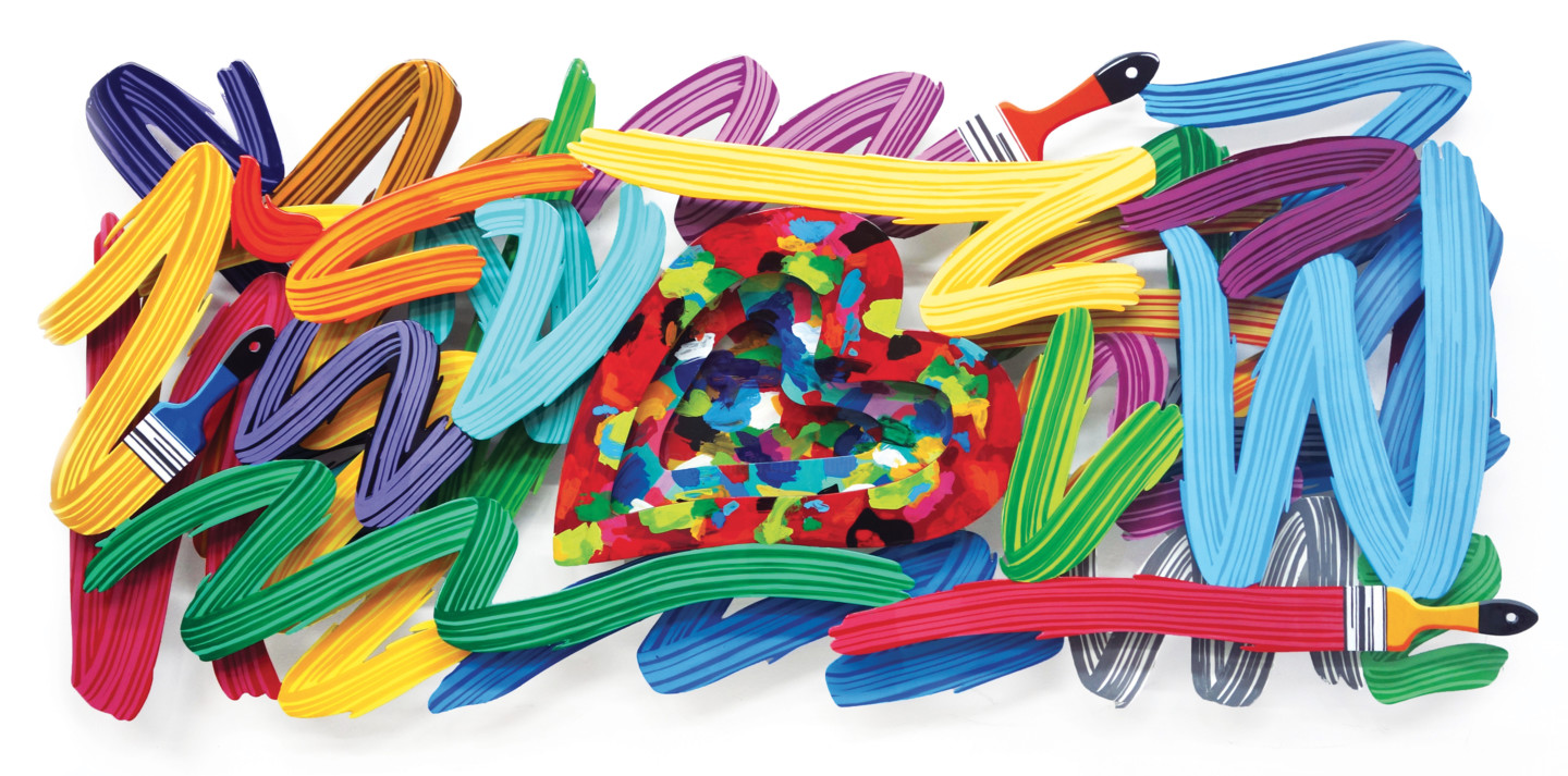 Art Attack, Installation by David Gerstein Artmajeur