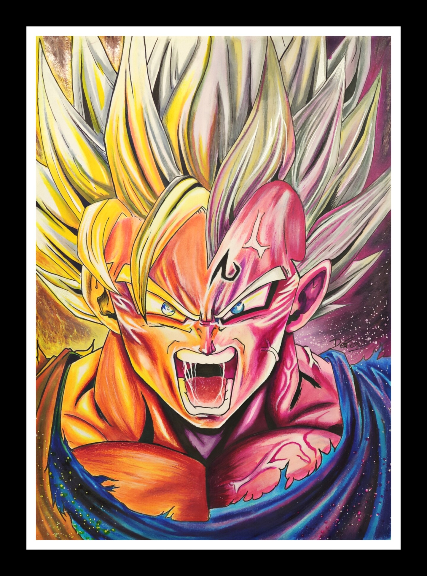 Desenho do Goku Dragon Ball a Lápis