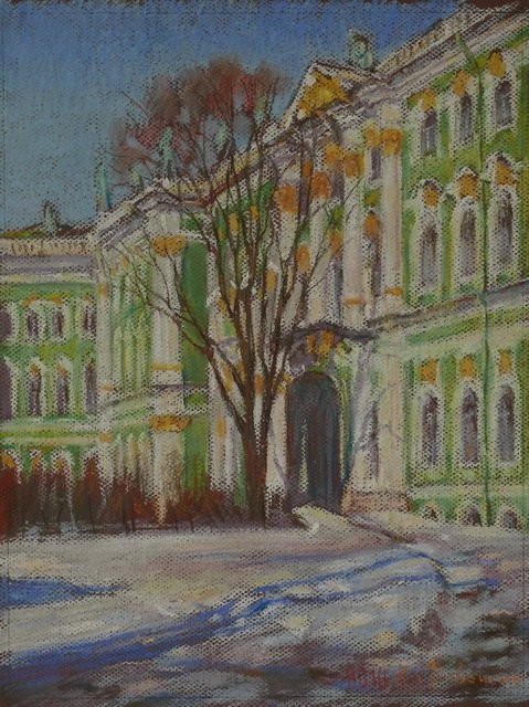 Рисунок на тему эрмитаж