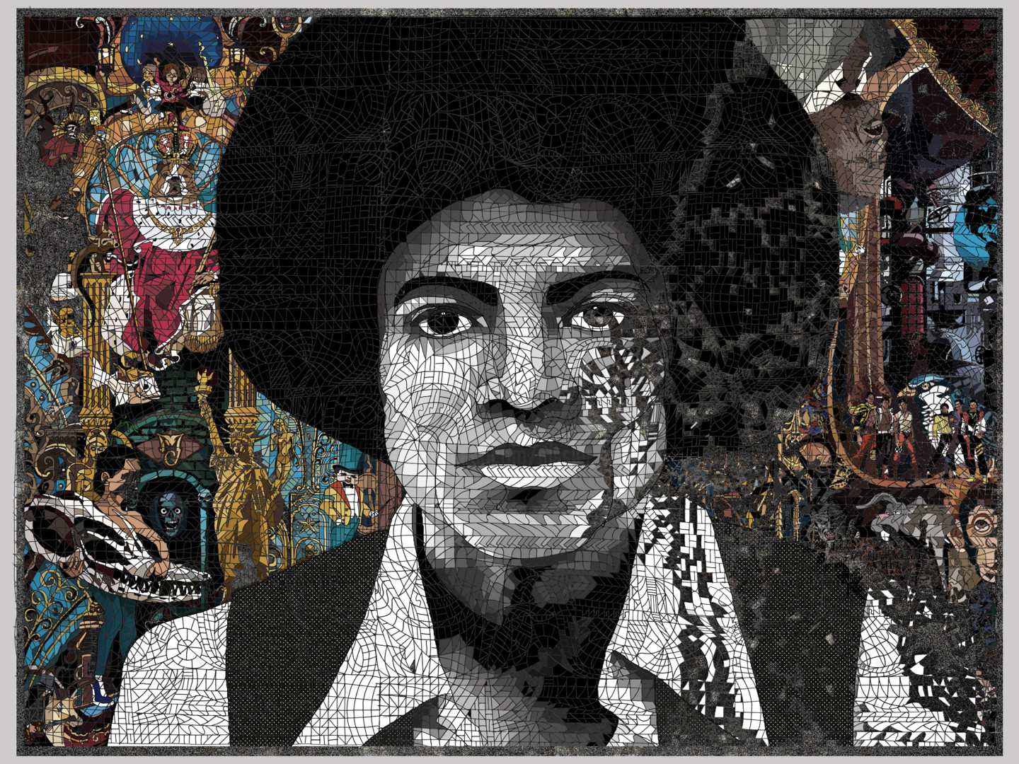 Off The Wall.jpg, Arts numériques par Laurent Diesler Artmajeur