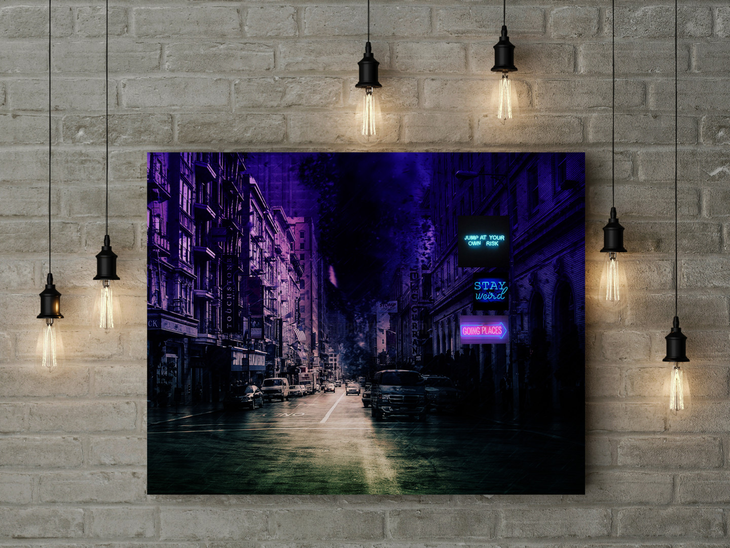 Neons Digital Art, Arte digital por Dodi Ballada Artmajeur