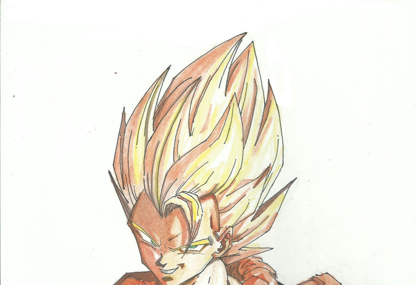 Dragon Ball Z Tribute 1980-90 Goku Hogan, Desenho por Eduardo Bustos  Segovia