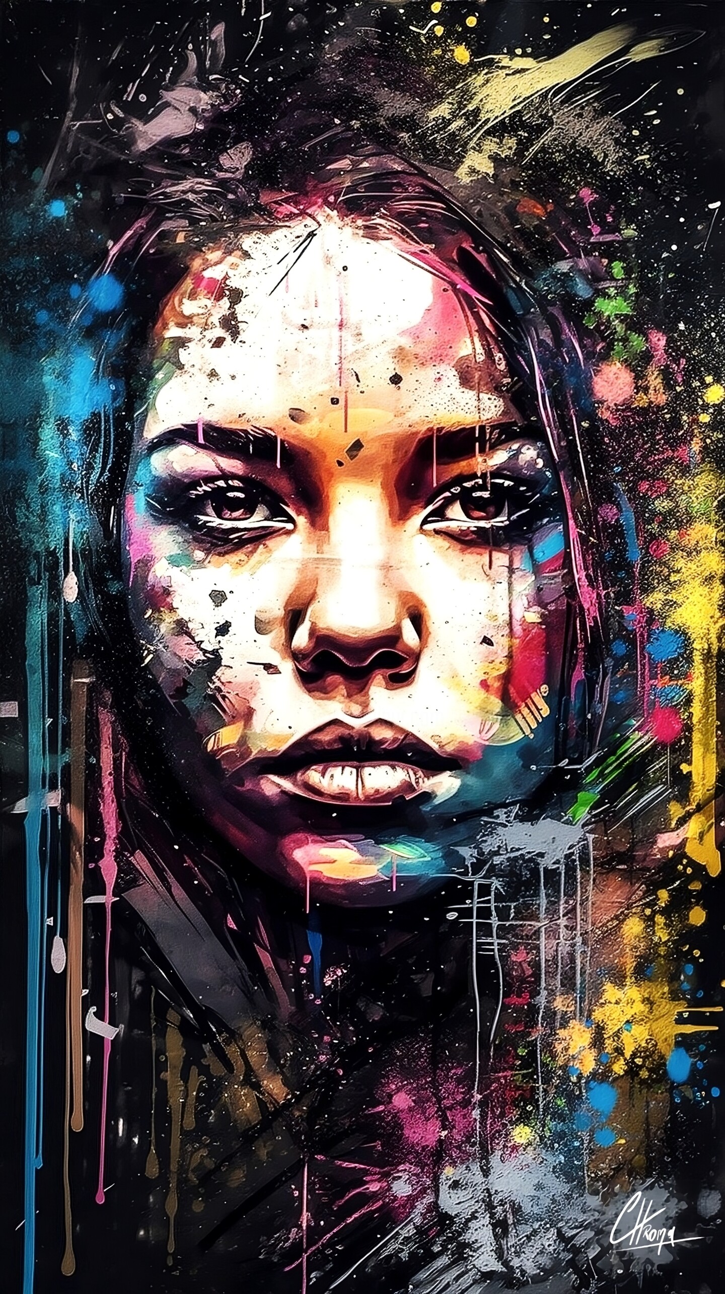 Explosion Féminine, Digital Arts by FFont Dit "Fly" Artmajeur