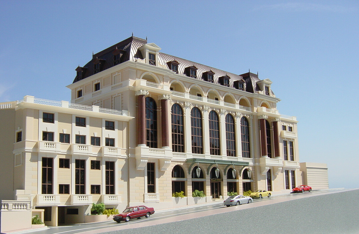 Maquette Le BelleEpoque Monaco, Escultura por Frédéric Berrin