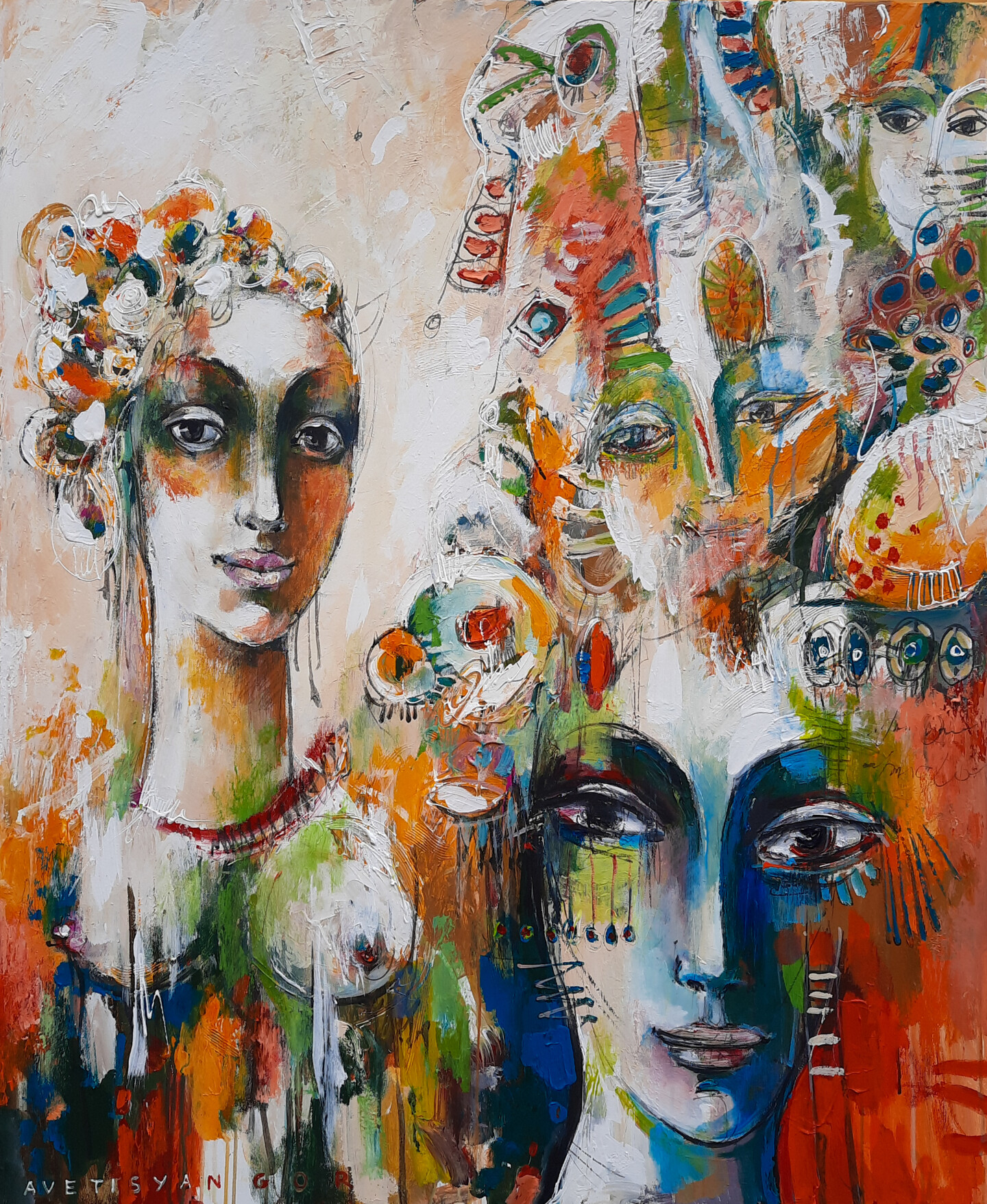A shape of dreams Painting by Gor Avetisyan | Artmajeur