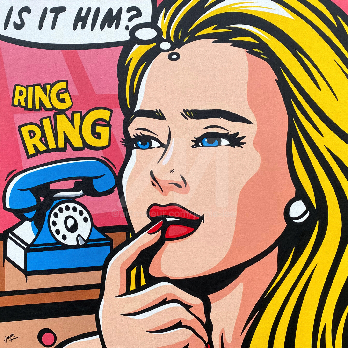 Is it him peinture par jamie lee artmajeur