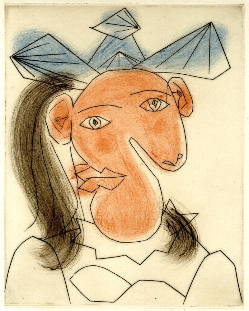 大英博物館には 100 点以上の貴重なピカソの版画が展示されています