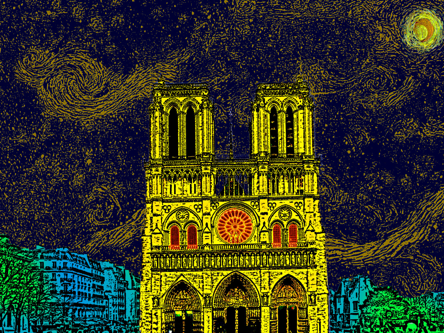 van gogh notre dame