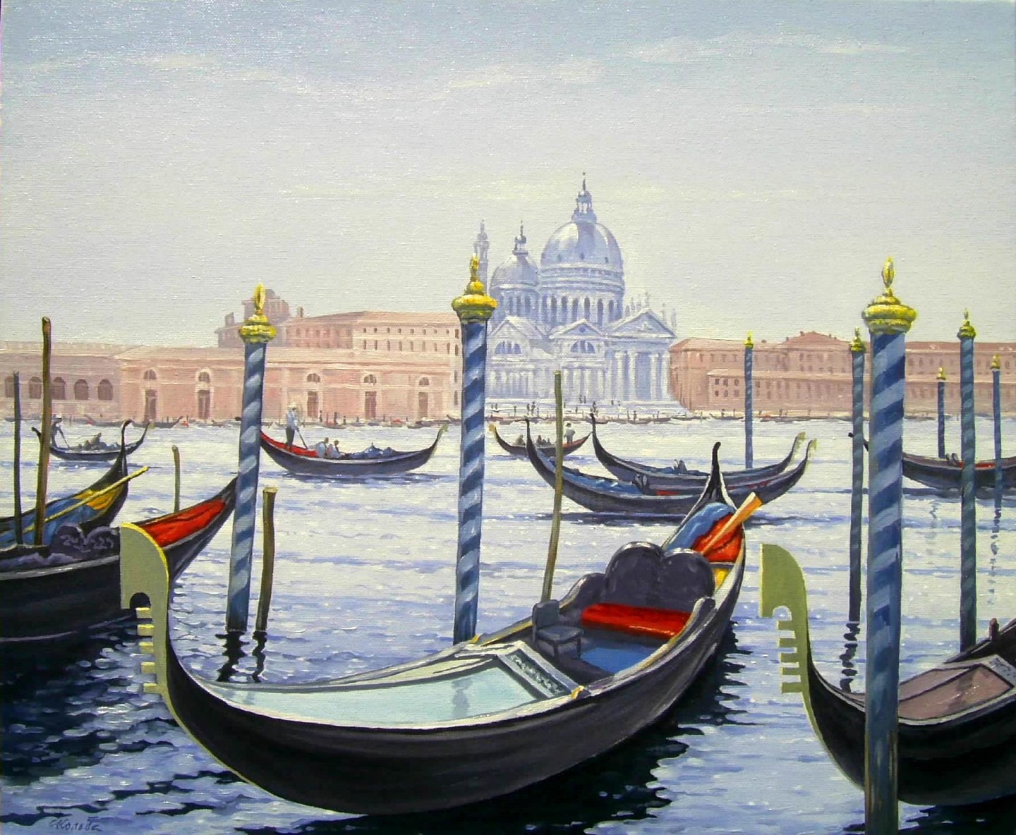 Романсы баркаролы. Венеция гондолы и гондольеры живопись. Картина гондольер в Венеции.
