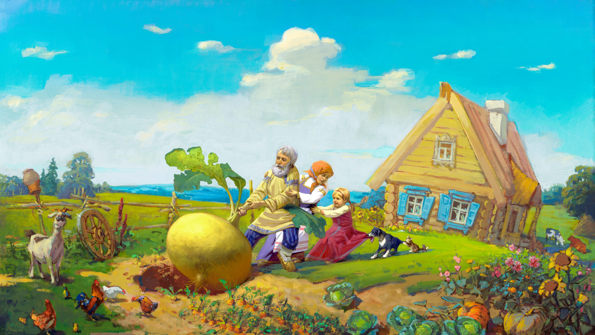 Репка фон