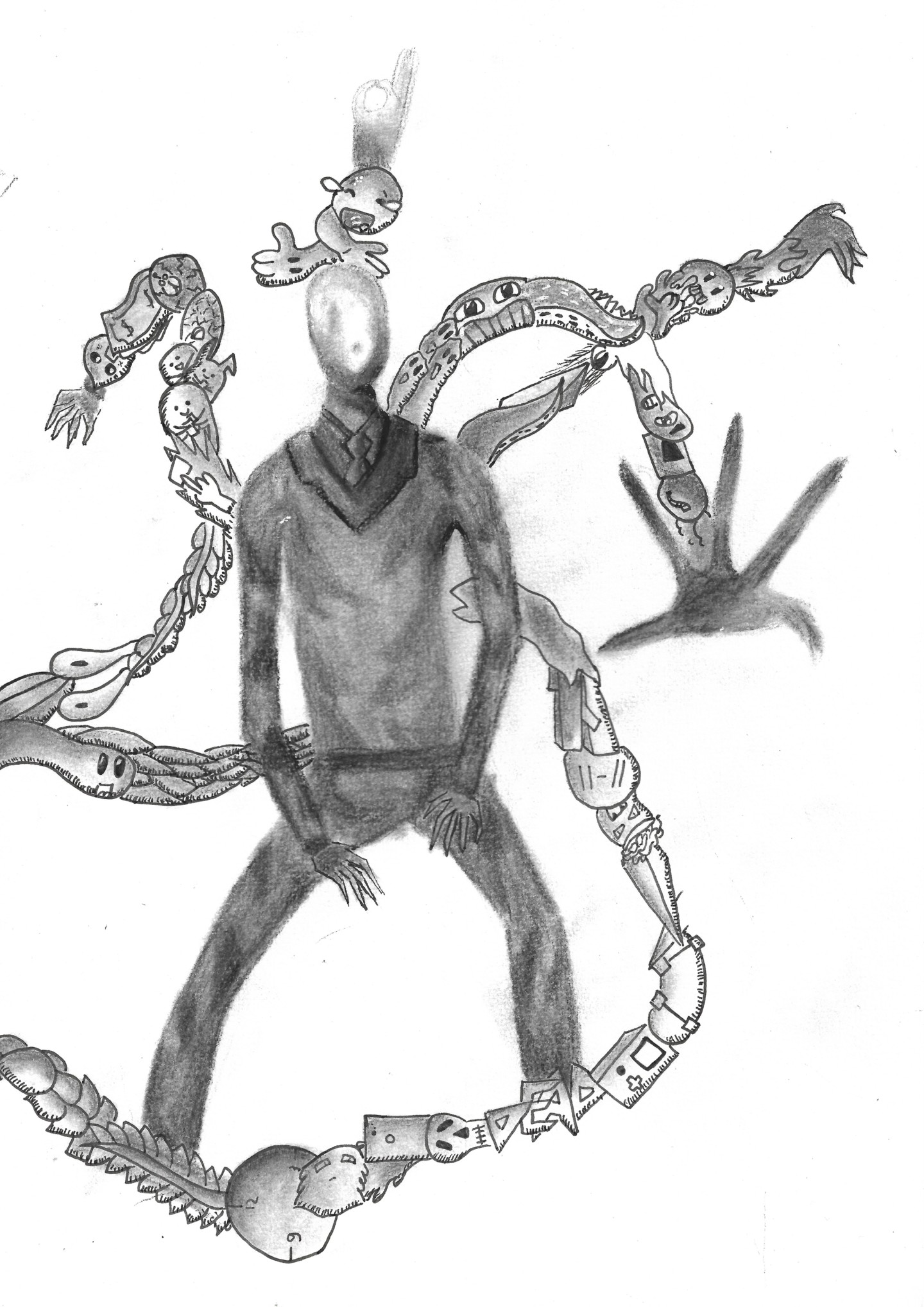 Slenderman, Desenho por Aurian Krier