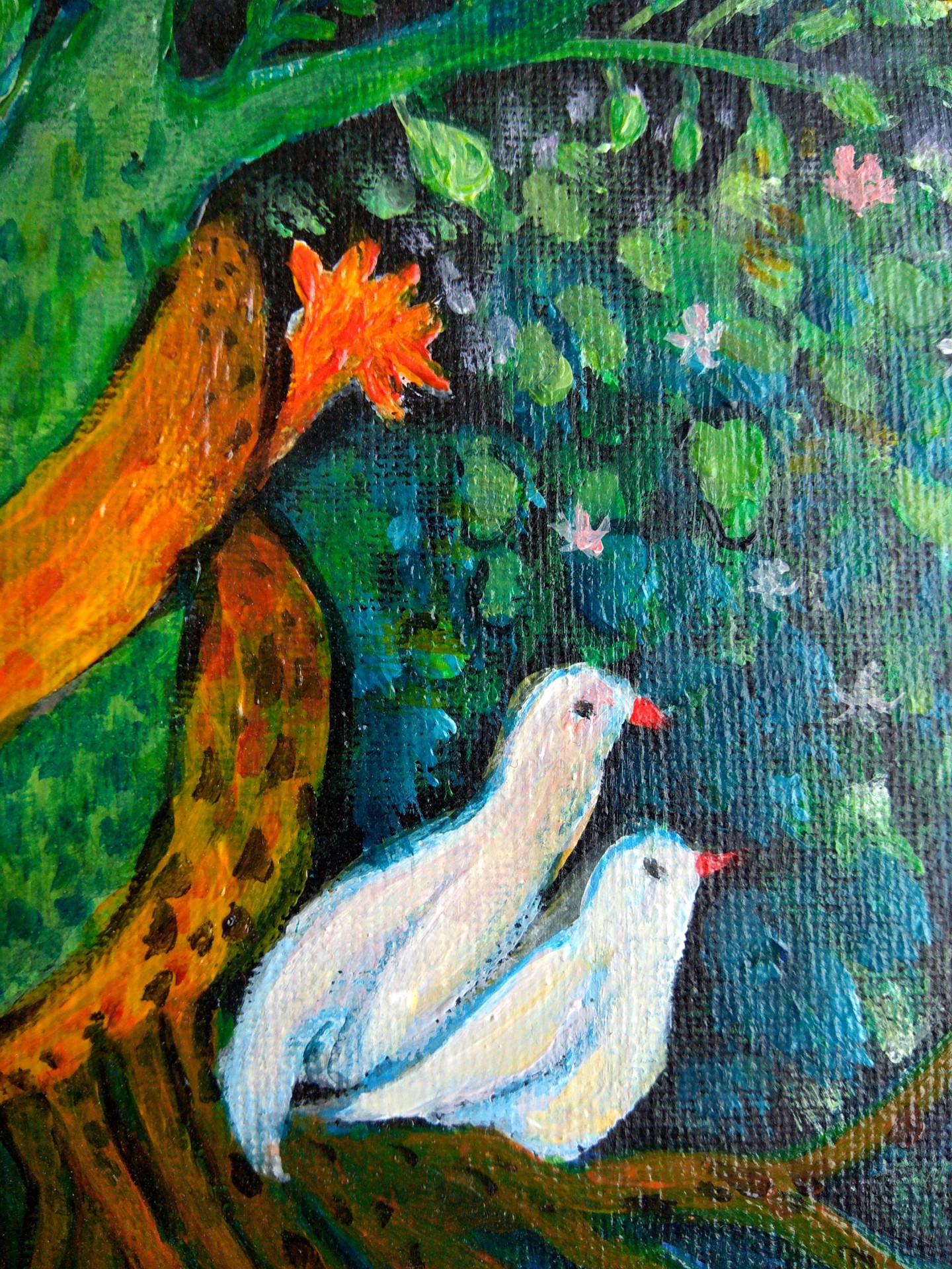 The Tree Of Knowledge Of Good And Evil., Painting by Laura Sofar ...