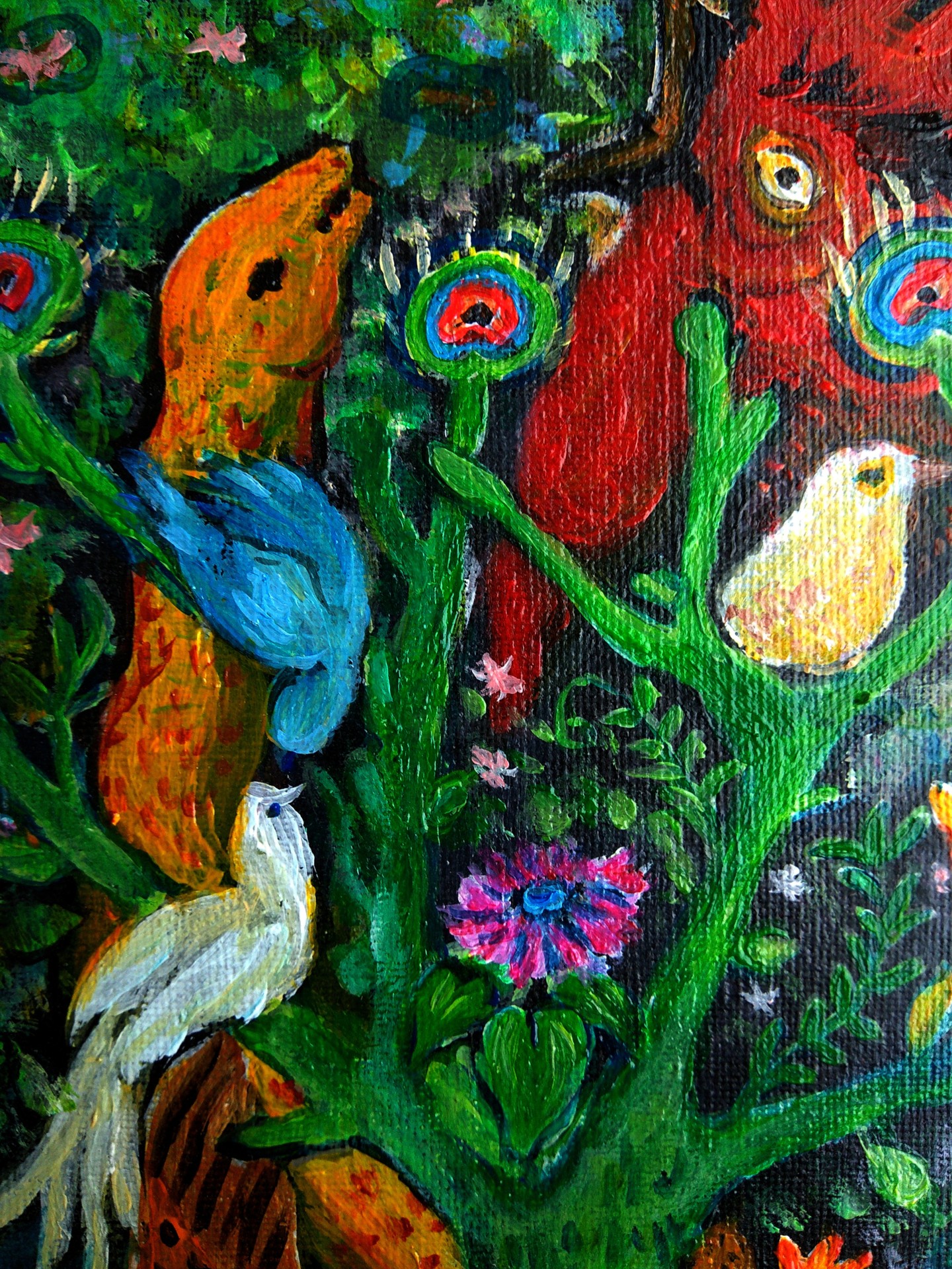 The Tree Of Knowledge Of Good And Evil., Painting by Laura Sofar ...