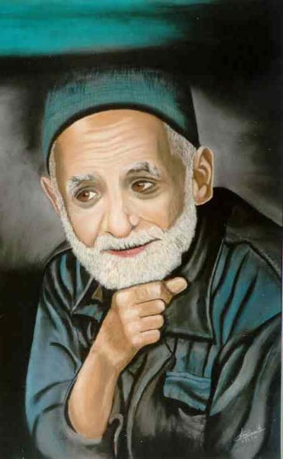 Vieux Turc Du Bosphore Pastel, Painting by Claude Legrand Artmajeur