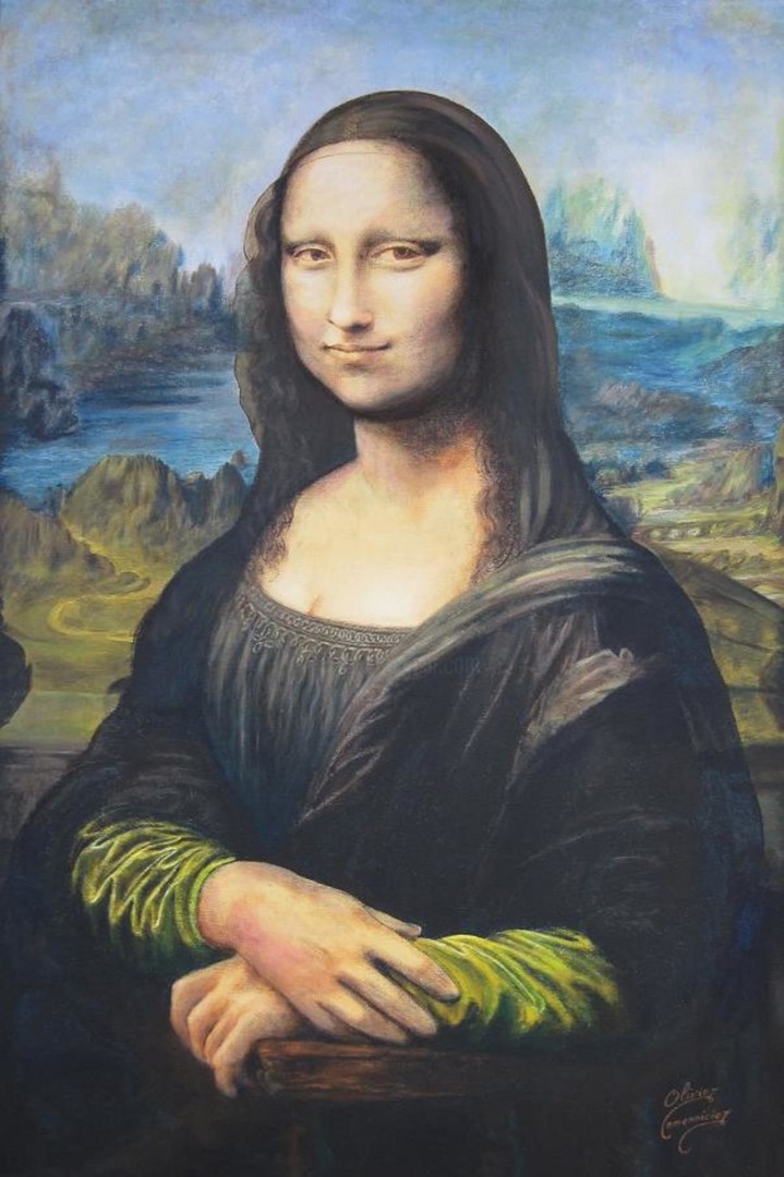 La Joconde En Couleur 1 m X 0 80m Painting By Olivier Lemennicier Artmajeur La Joconde En Couleur 1 m X 0 80m Painting By Olivier Lemennicier Artmajeur