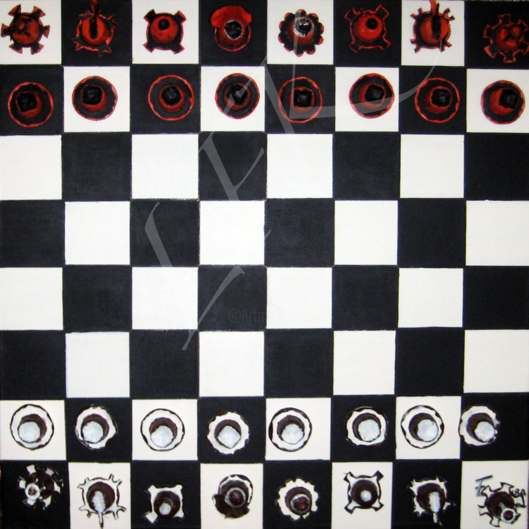 Xadrez, Pintura por Lfrankeira