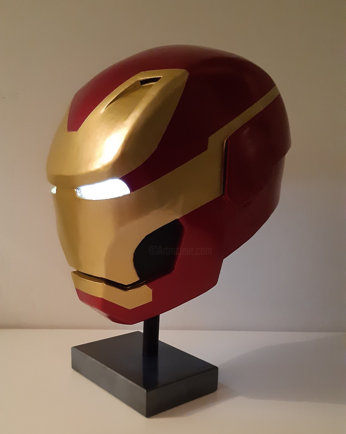 Sinfonía elemento conducir Iron Man Mark 50 Infinity, Escultura por Lightboarder | Artmajeur