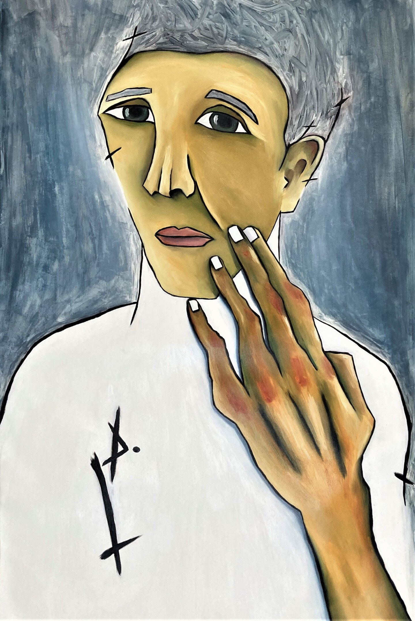 Too Much Sky, Painting by Linedot Artmajeur