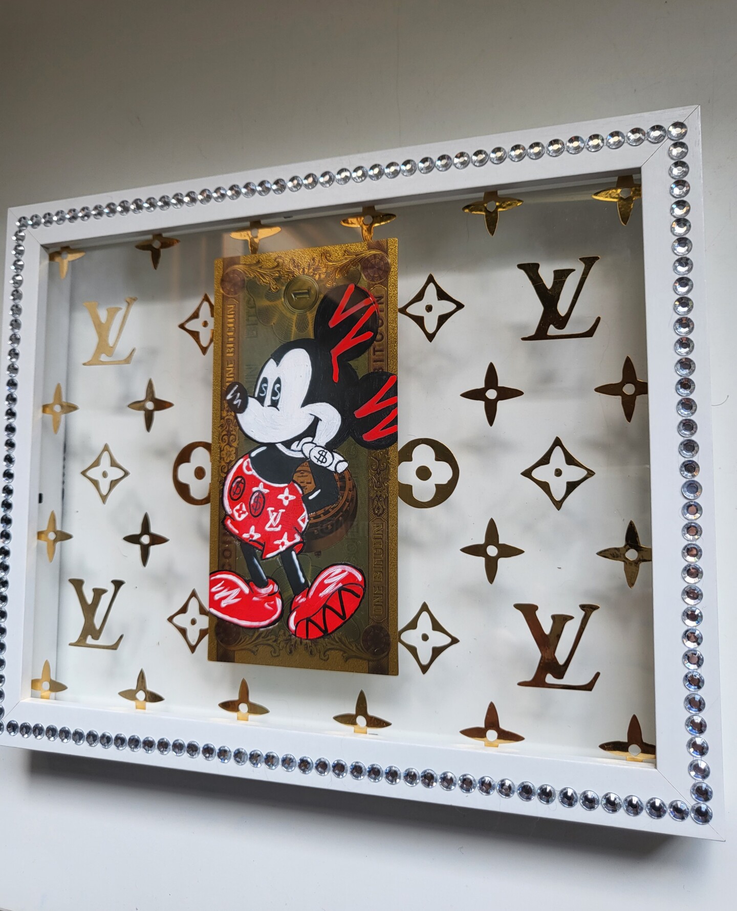 Mickey Mouse LV canvas – CanvasWallDecor