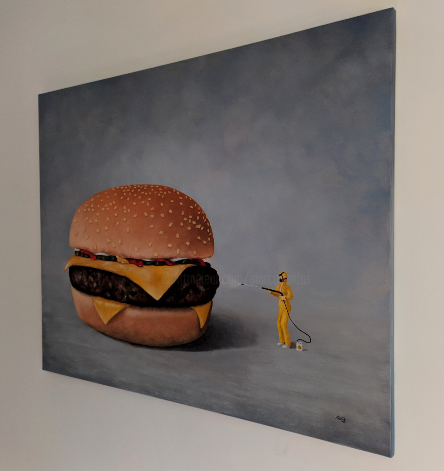 Junk Food, Painting by Marco Santos Artmajeur