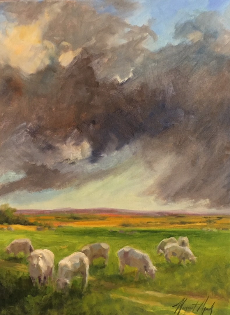 Osage Sheep Dramatic Clouds Oil Margaret Aycock Painting By Margaret Aycock Artmajeur Osage Sheep Dramatic Clouds Oil Margaret Aycock Painting By Margaret Aycock Artmajeur