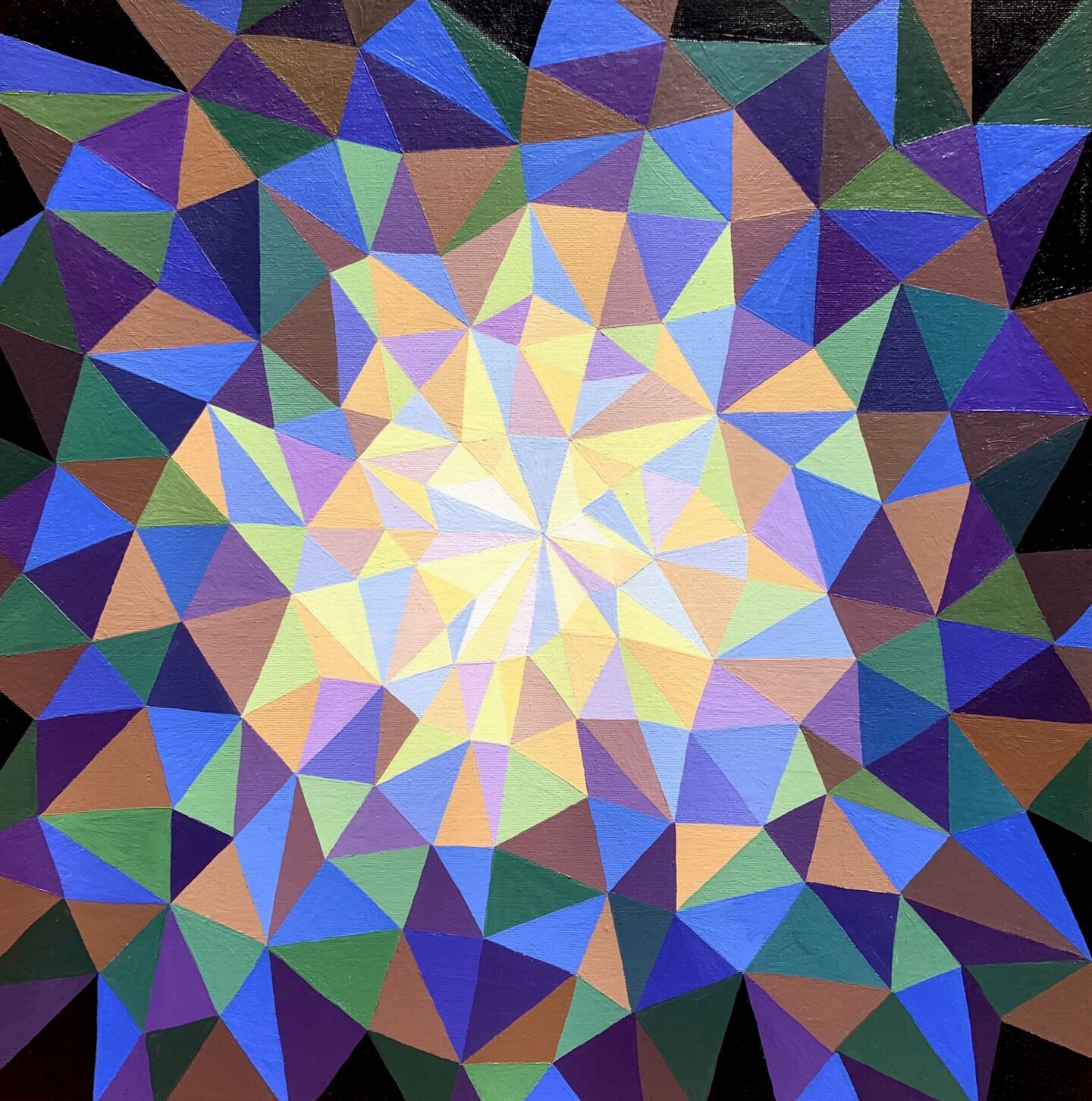 Kaleidoscope, Painting by Maria Tuzhilkina Artmajeur