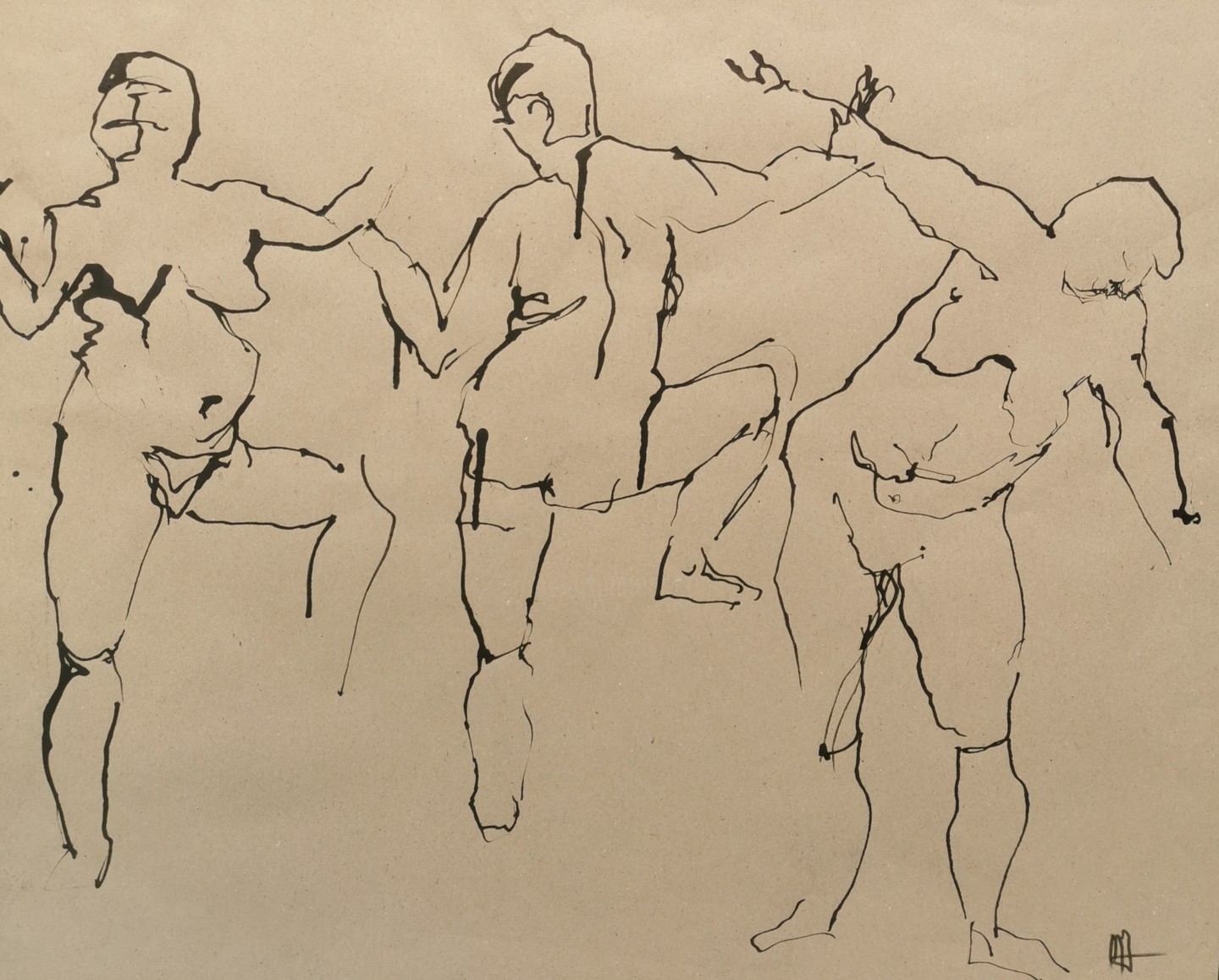 Integration Ubarmhjertig kandidatgrad Danse Attitude, Drawing by Marijo Ponce Fest | Artmajeur