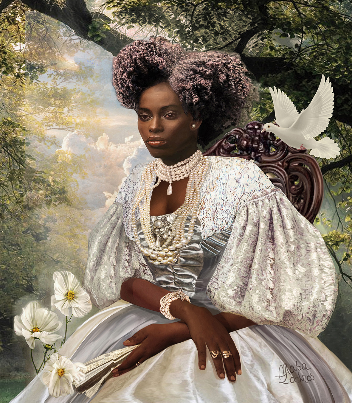 La Reine Noire, Digital Arts by