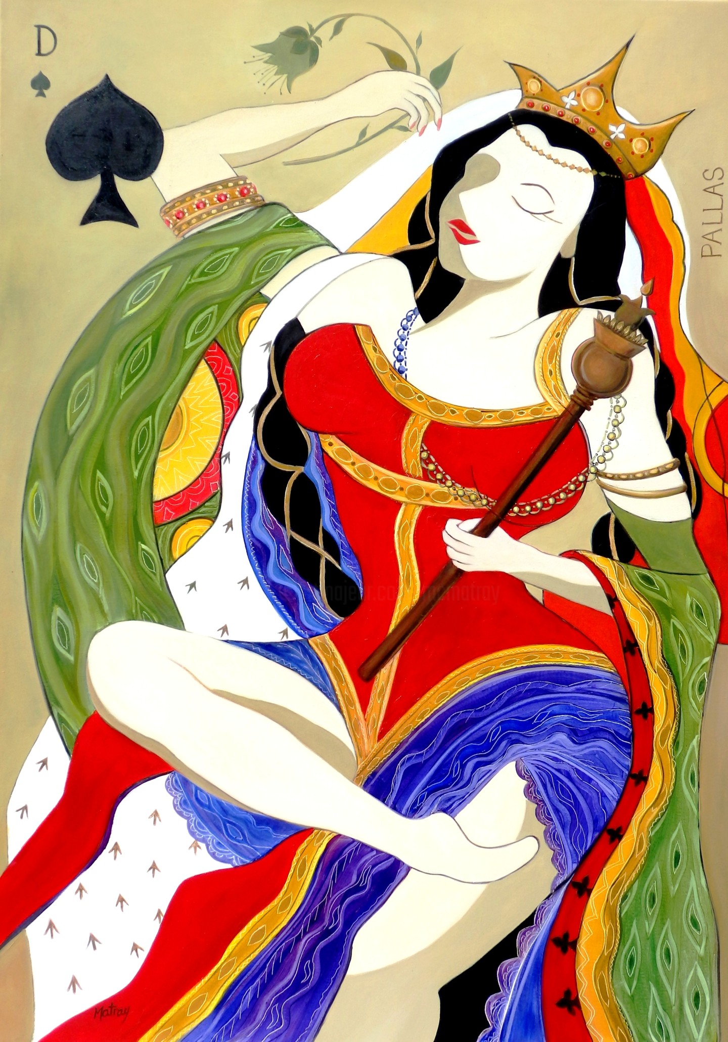 Dam De Pique / La Dame De Pique Wings Of Paper