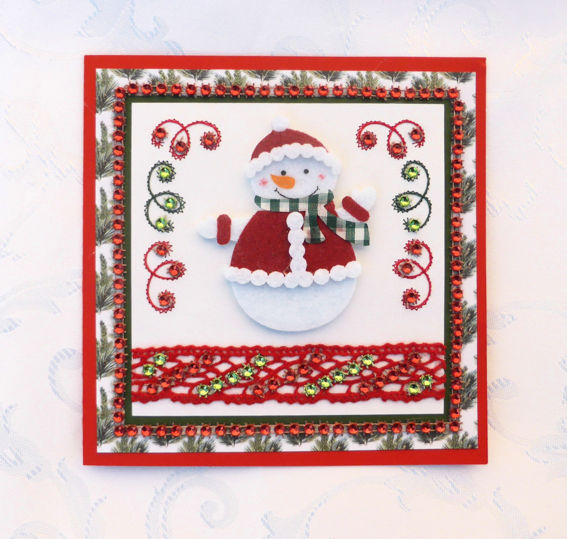 N-34-Carte-Pere-Noel.jpg, Artisanat par Michèle Lemarechal | Artmajeur