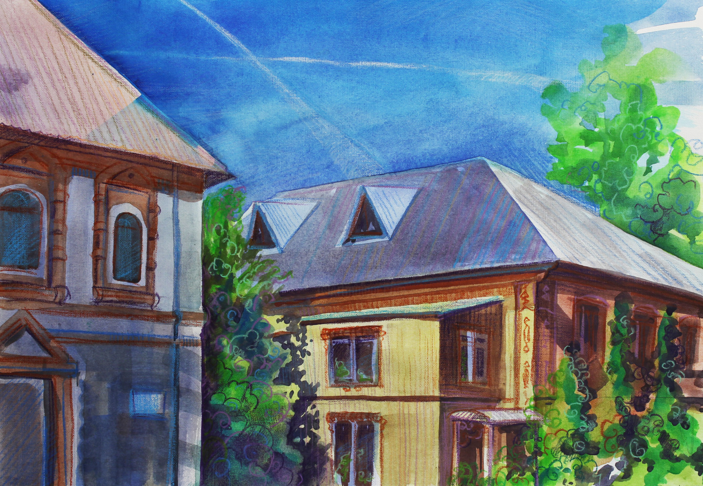 Time Stands Still, Painting by Nadya Podkurkova | Artmajeur