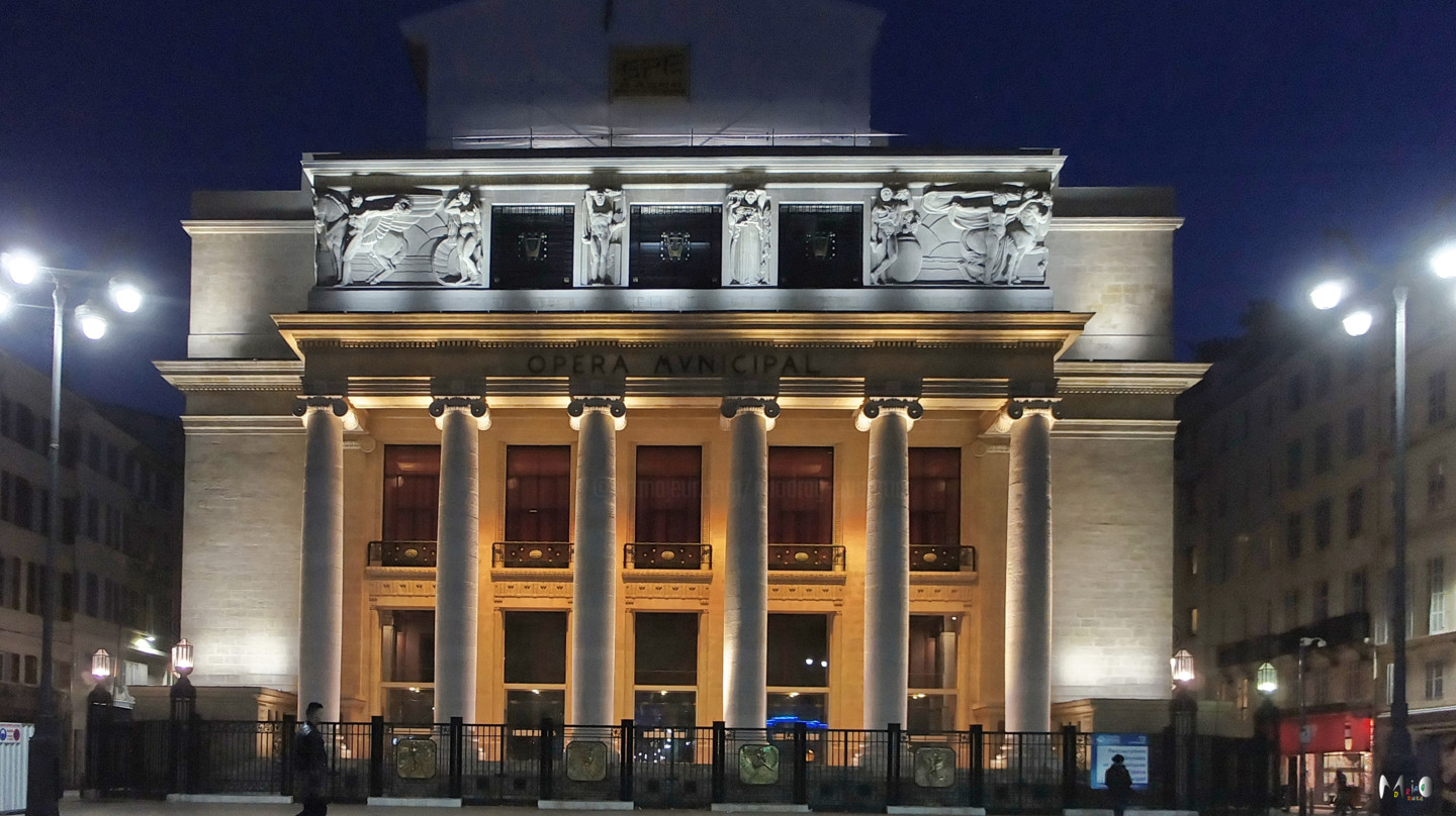 L'Opéra municipal de Marseille Photographie par Miodrag Aubertin