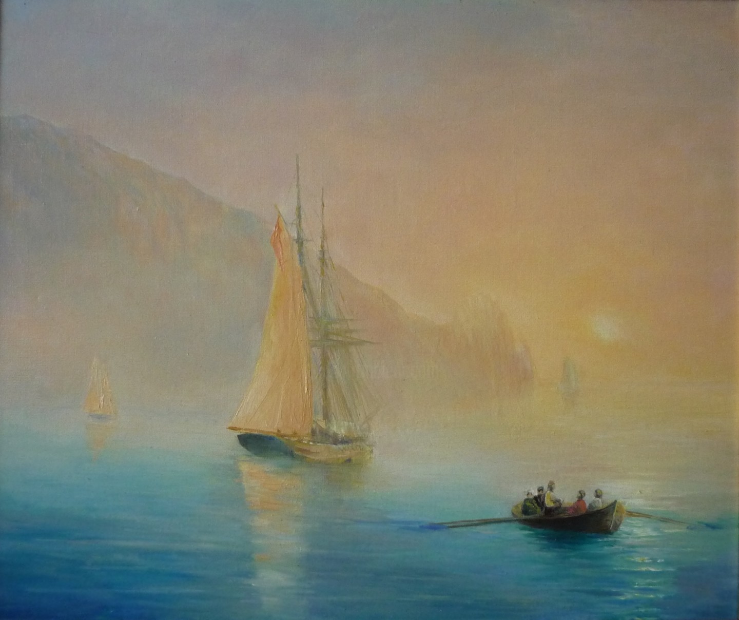 Картины природы айвазовского. Берег моря. Штиль Айвазовский 1843.