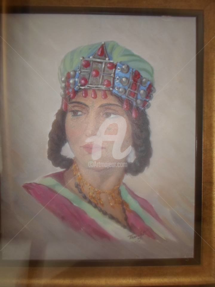 Monaliza, Painting by Mourad Taicht