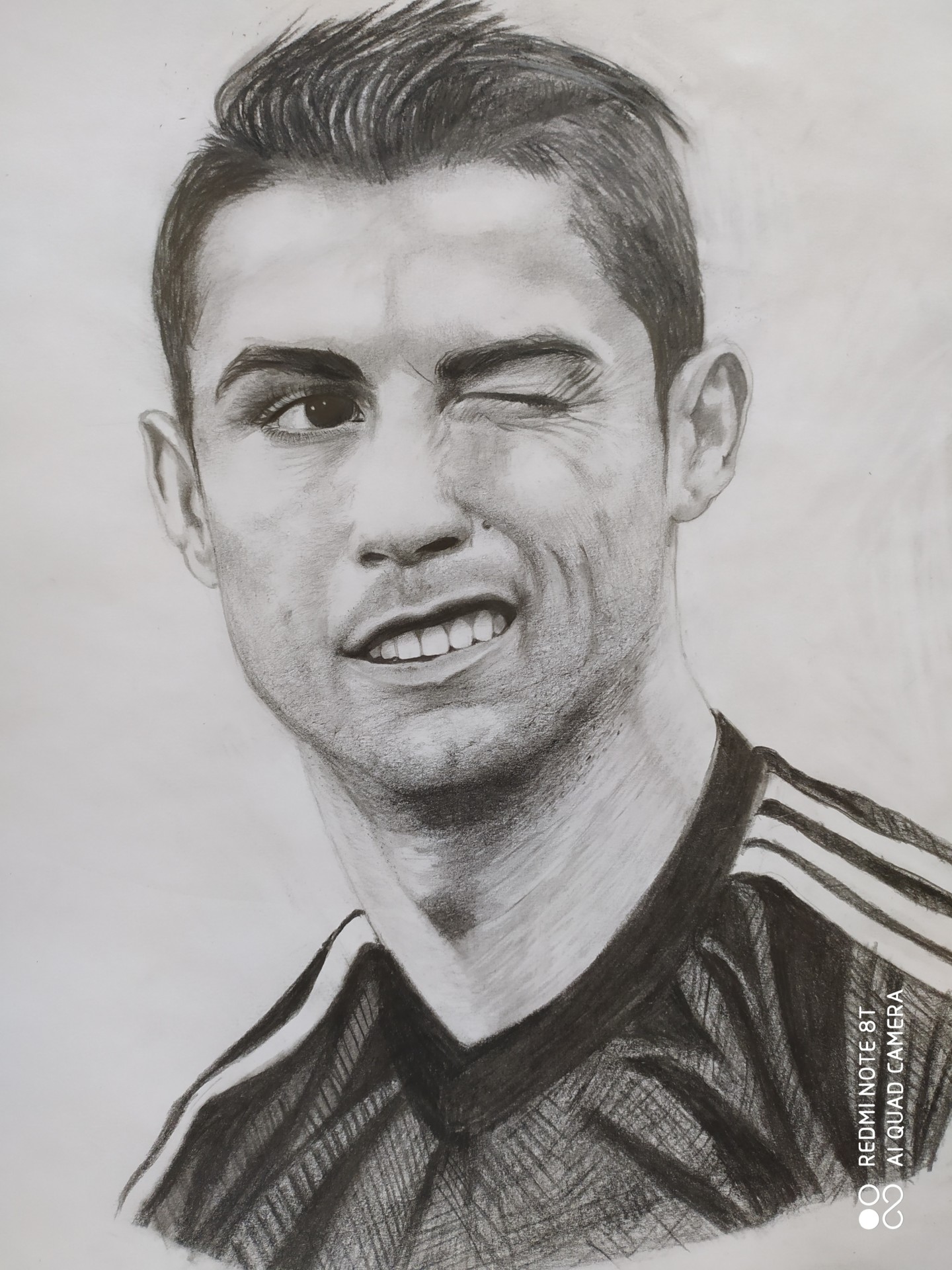 Cristiano Ronaldo, Dibujo por mouradlila84 | Artmajeur