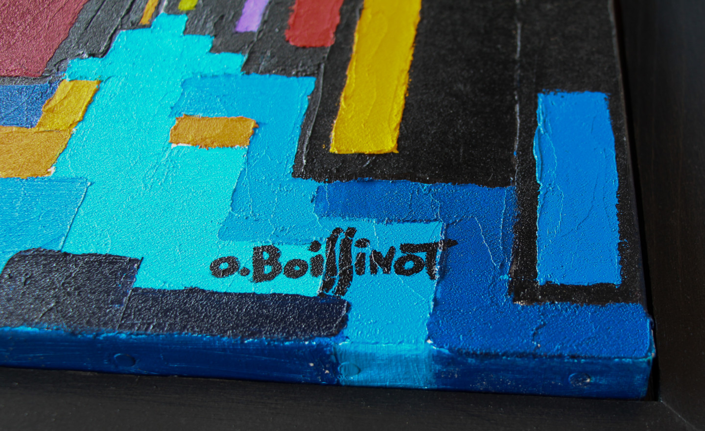 Jazz Times Square, Painting by Olivier Boissinot Artmajeur