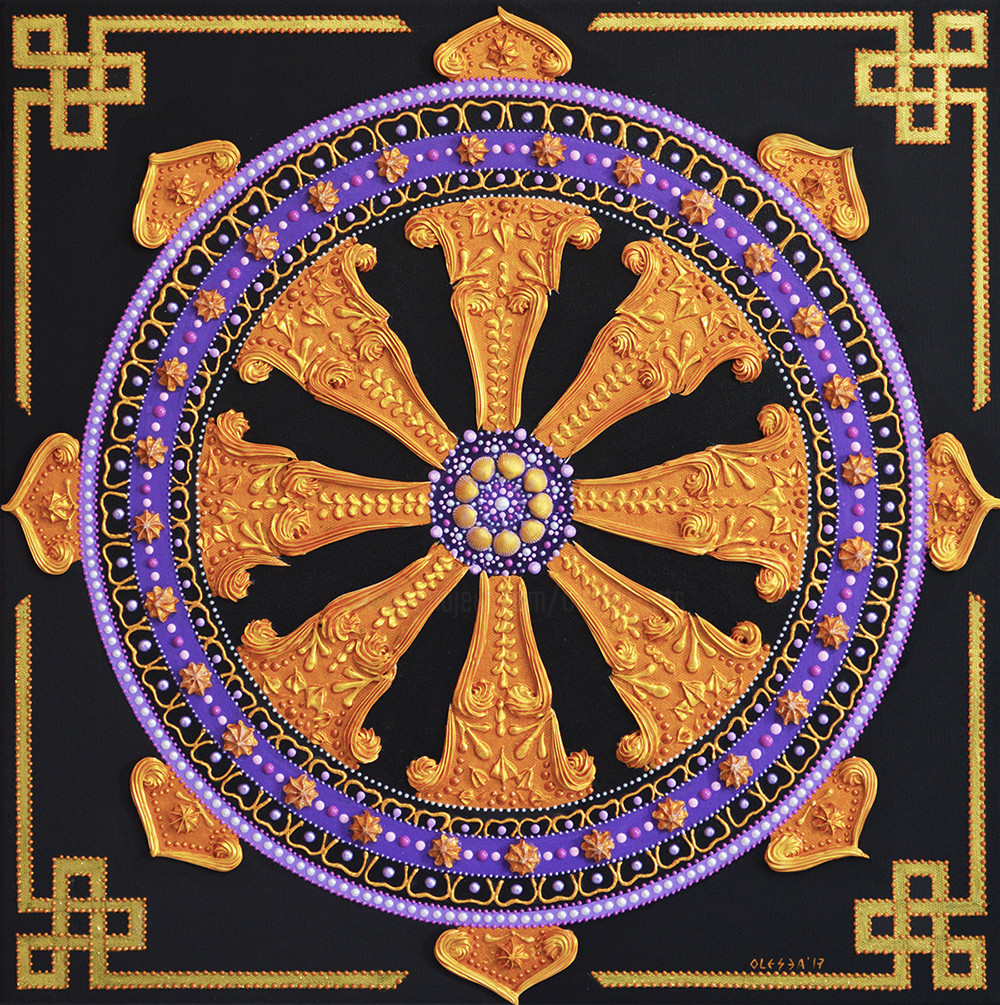 Buddhism symbol wheel of life - accountingnipod