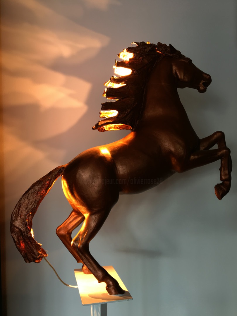 Lampe 3d cheval  Monde du Cheval