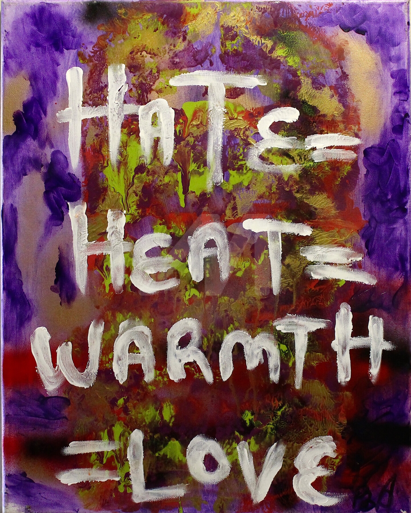 What Does It Mean?, Painting by Paintdouglas Artmajeur