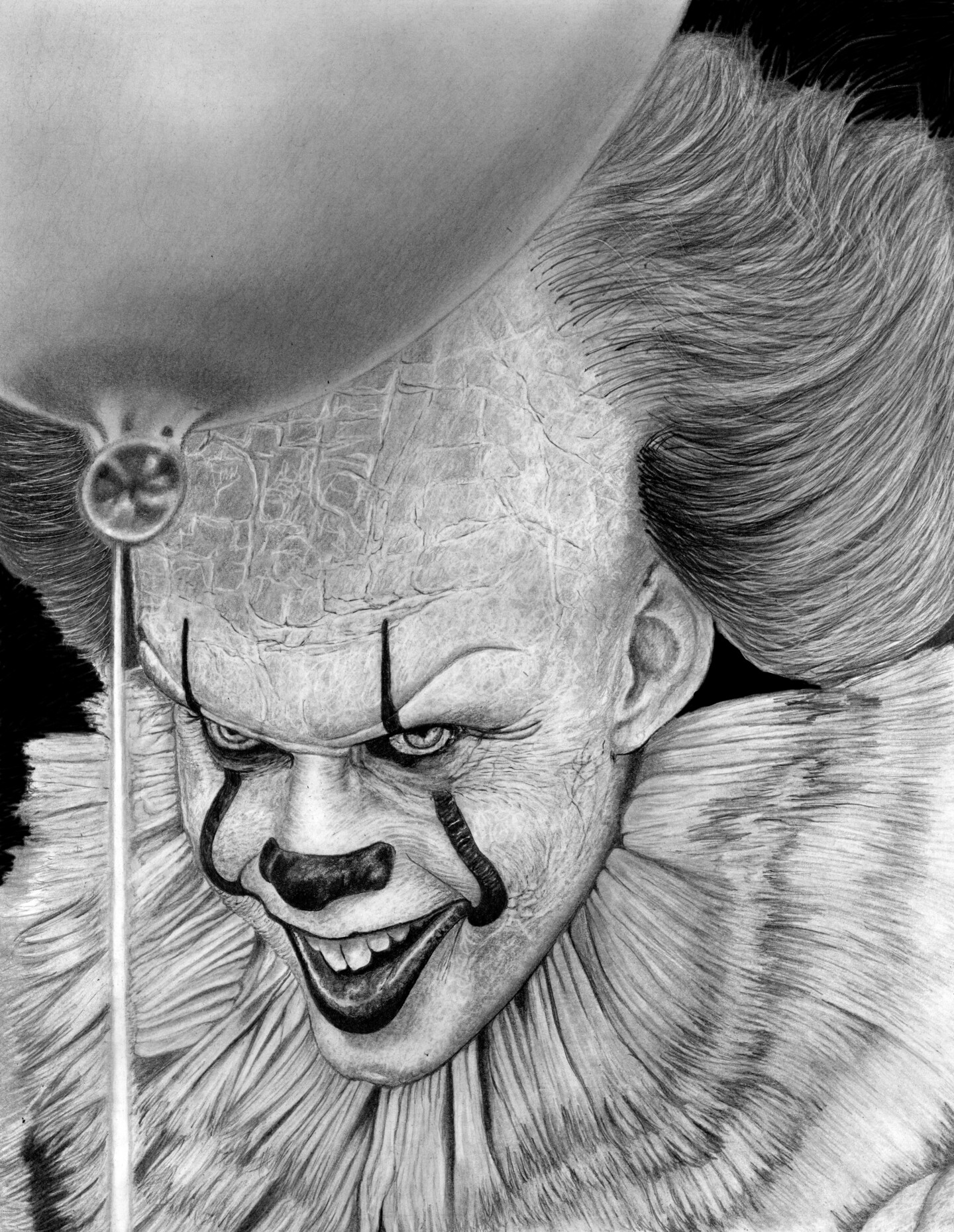 Pennywise, Drawing by Paul Stowe | Artmajeur